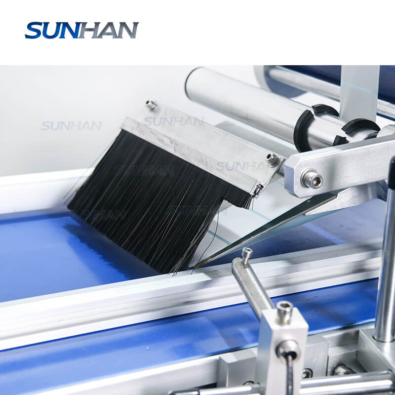 Flat Surface Bottle Caps Pouch Labeler Carton Paper Boxes Top Side Lab