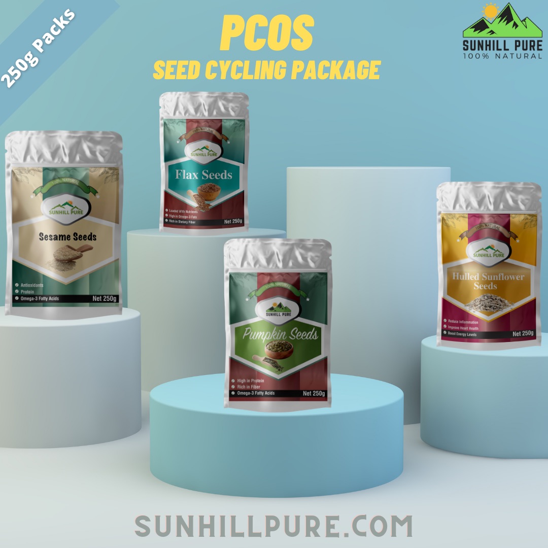 PCOS Seed Cycling Package Sunhill Pure