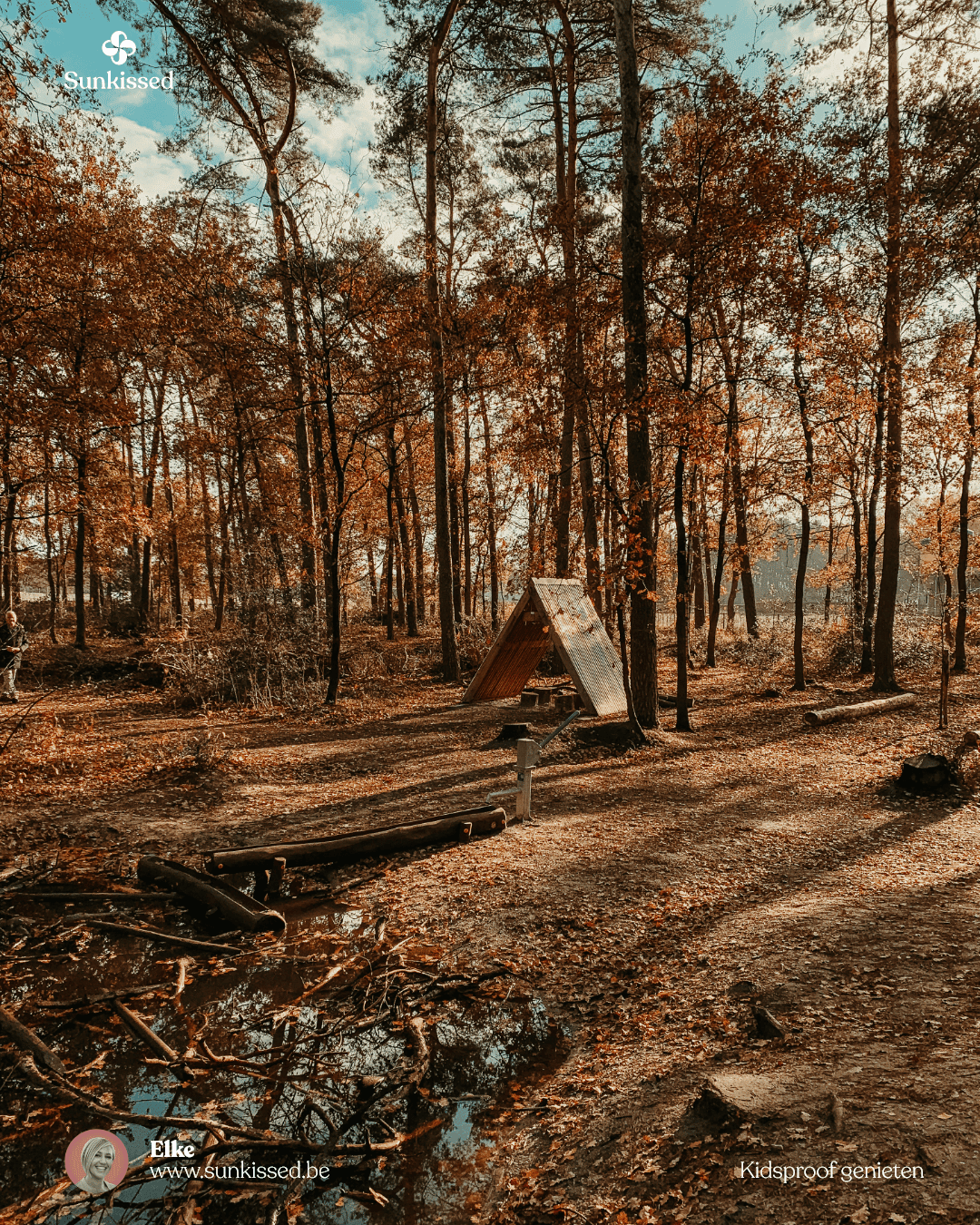 Op uitstap naar speelbos Joekelbos in Oudsbergen (Limburg)