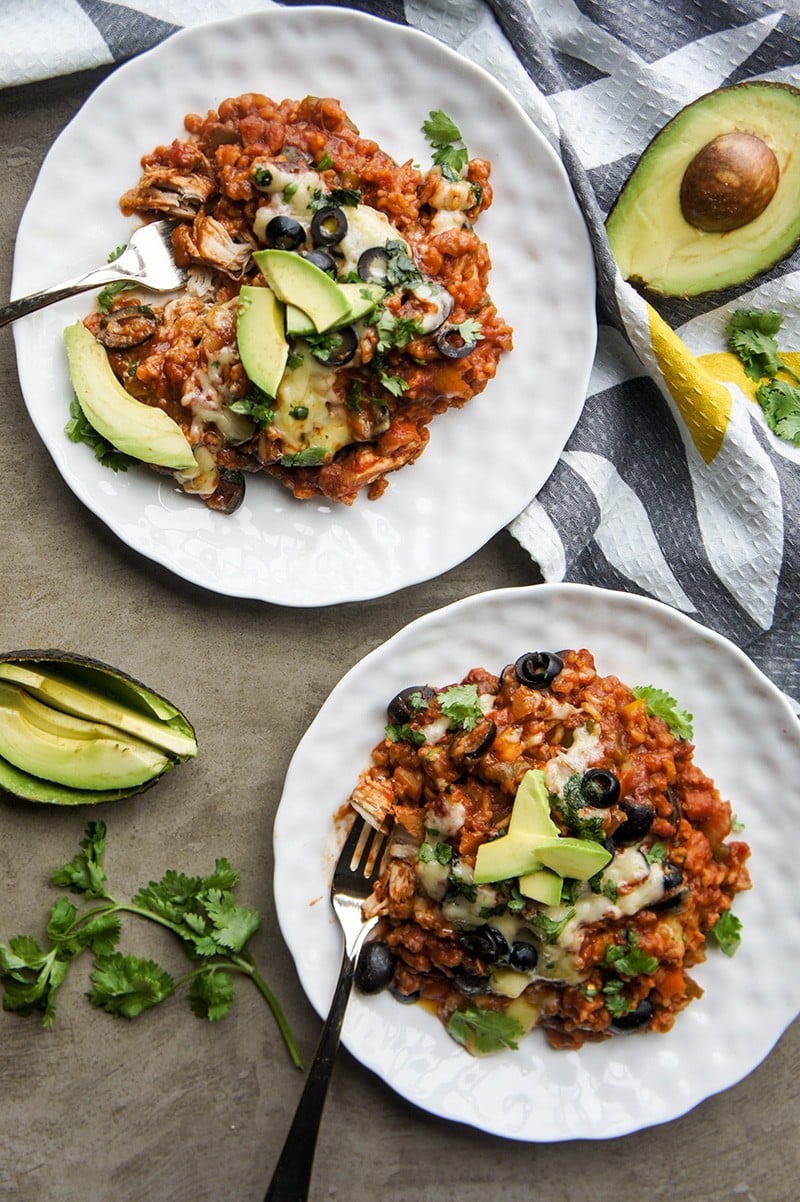 Slow Cooker Mexican Chicken and Brown Rice Recipe Sunkissed Kitchen