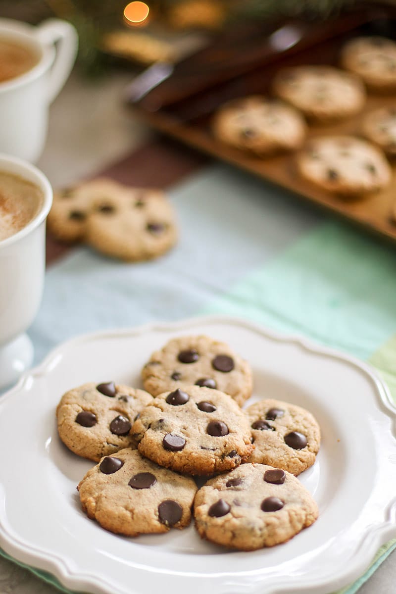 Paleo Chocolate Chip Cookies (5 Ingredients!) Sunkissed Kitchen