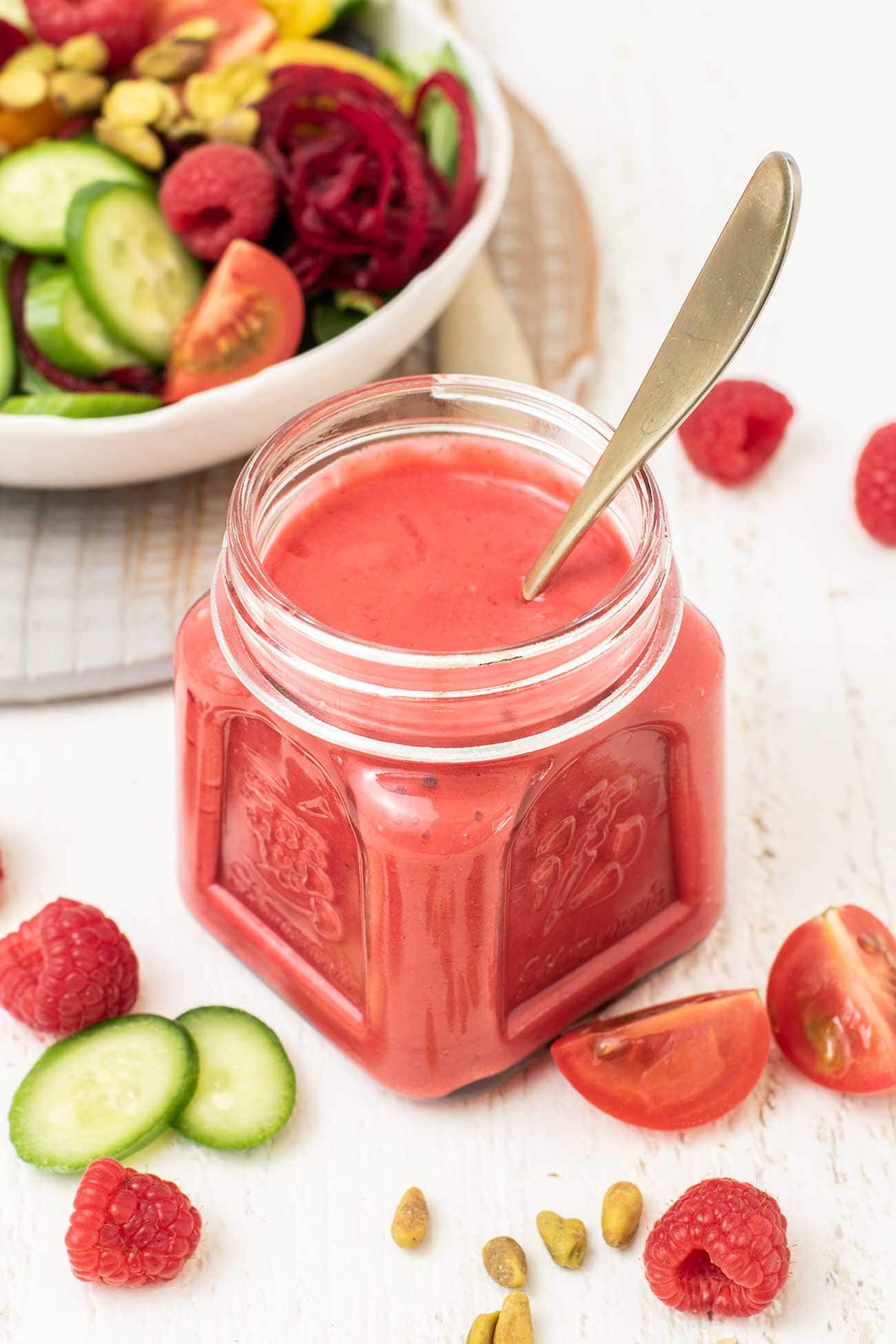 Summer Raspberry Vinaigrette Dressing
