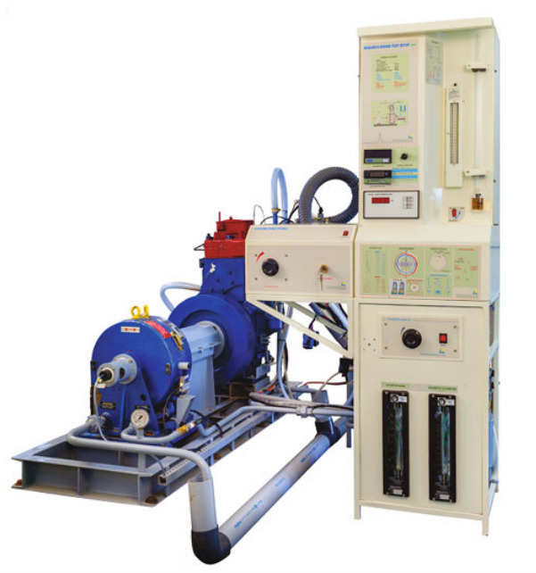 Single cylinder multifuel Engine test R Sun LabTek