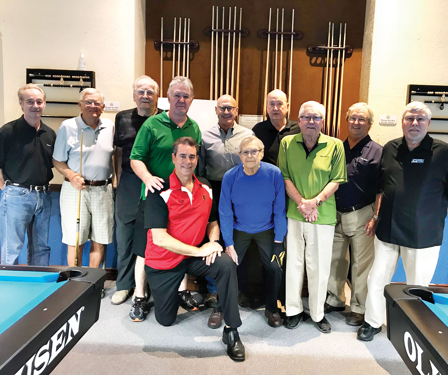 IronOaks Breakers Billiard League 8 Ball results Sun Lakes Splash