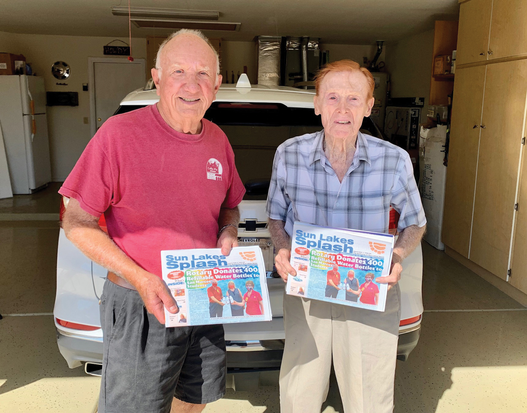 Jack Holder Pearl Harbor Survivor, Author, Paperboy! Sun Lakes Splash