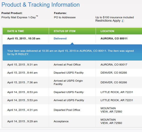 Image 45 of Postal Office Tracking luiscamaral