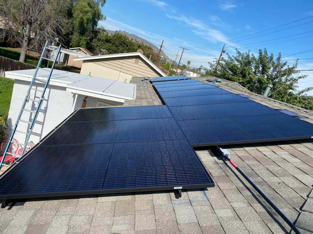 Solar Panel Installation in Bonita Sunlight Solar Recent Projects