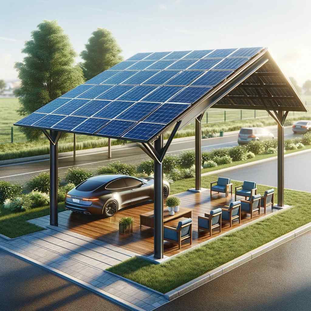 Creating Shade through a Solar Panel Shade Structure Sunlimited Solar