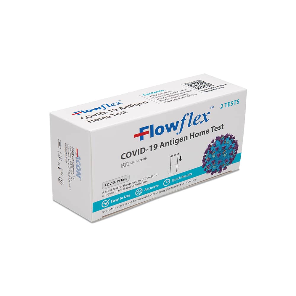 FlowFlex COVID19 AtHome Rapid Antigen Test Kits For Sale, 60 OFF