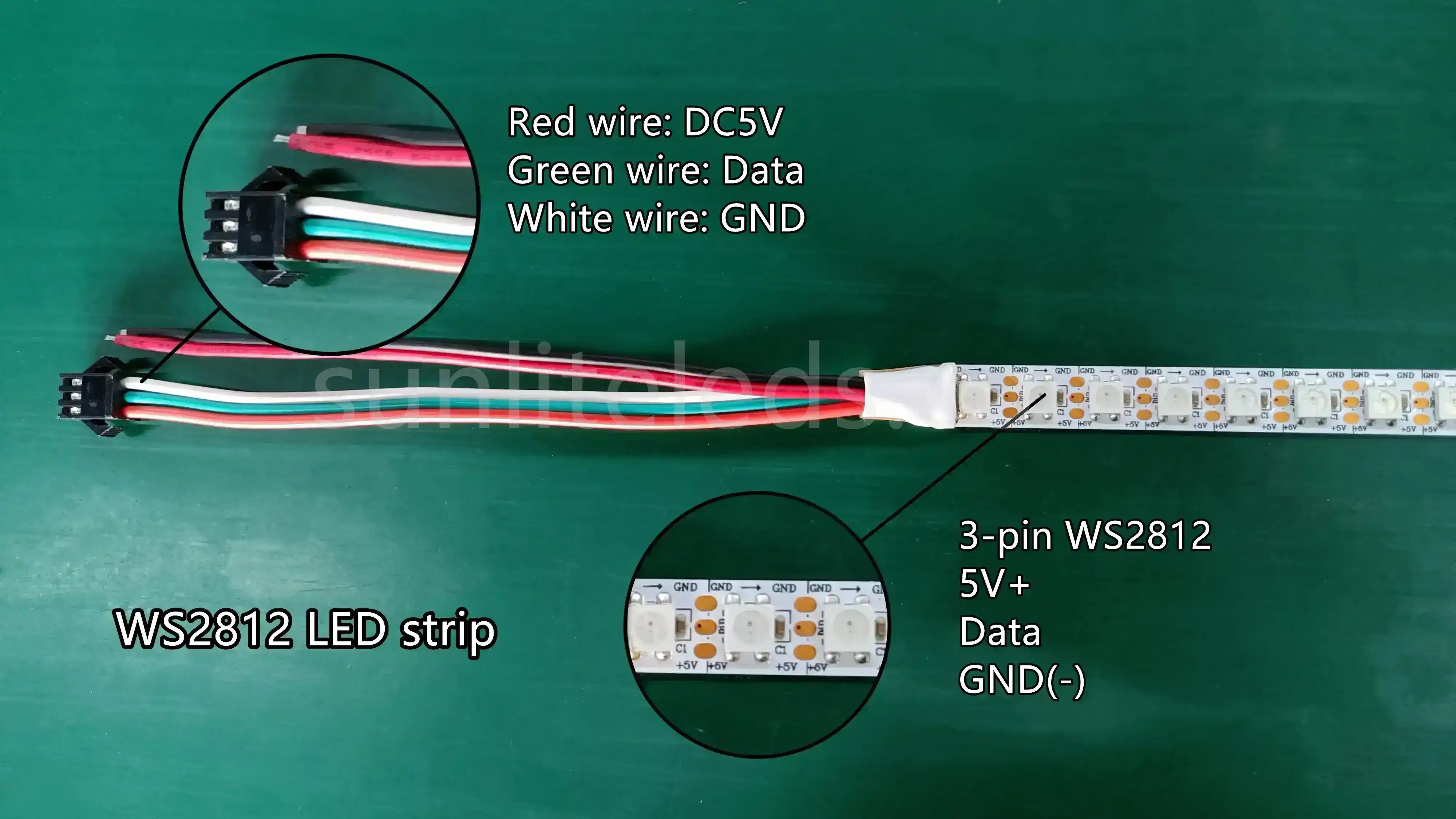 How to control connect and wire addressable LED strip Leading China Pixel LED Manufacturer