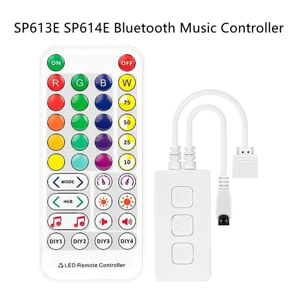 SP613E SP614E Bluetooth Music RGB RGBW LED Controller Leading China