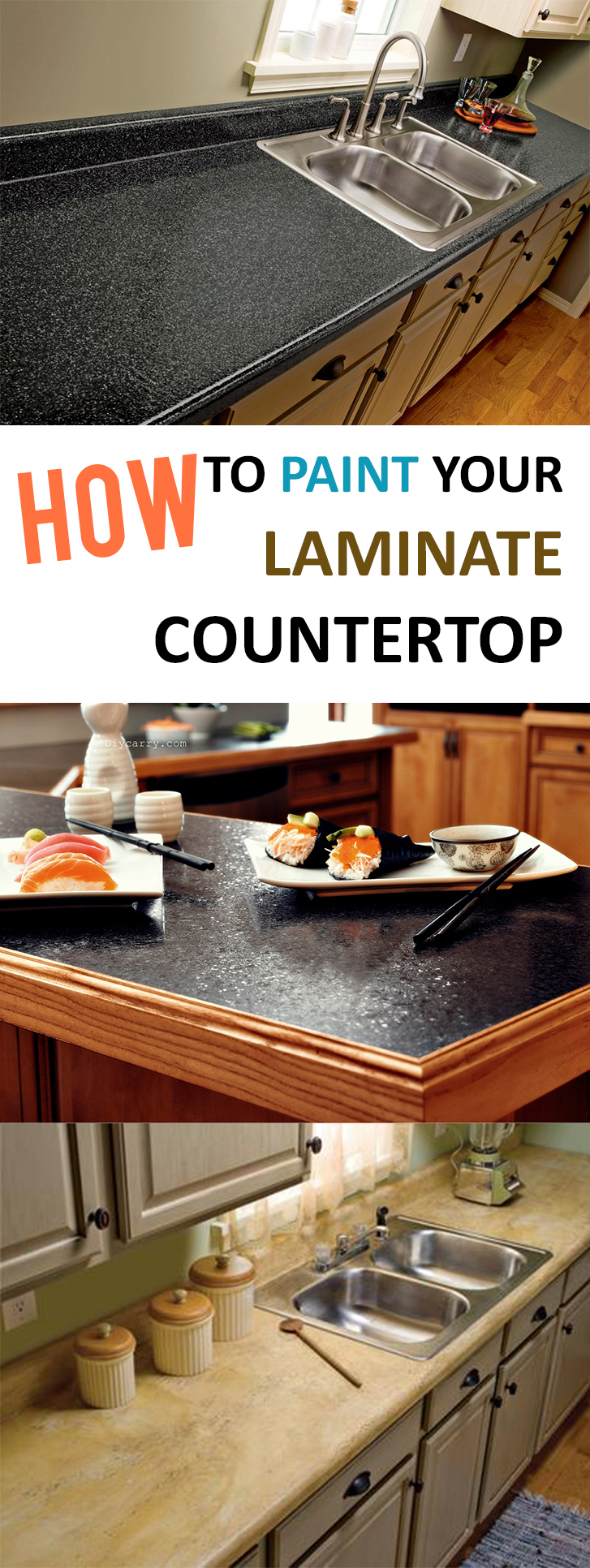 How to Paint Laminate Countertop Sunlit Spaces DIY Home Decor