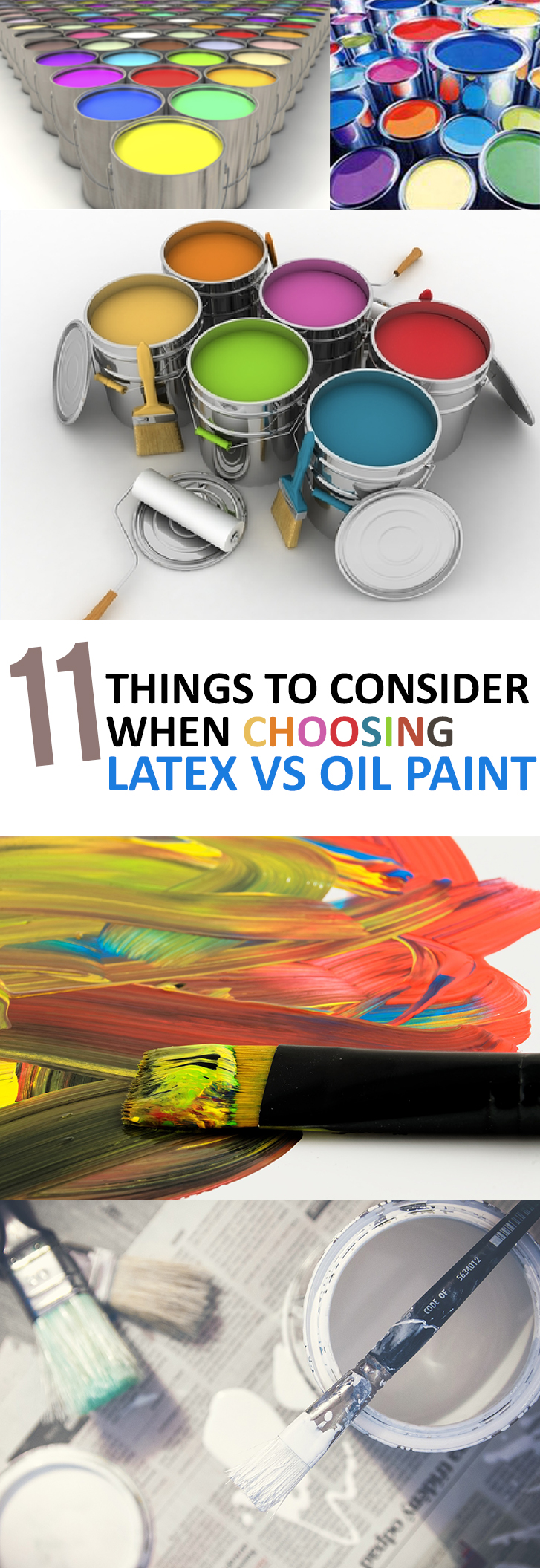 11 Things to Consider When Choosing Latex vs. Oil Paint