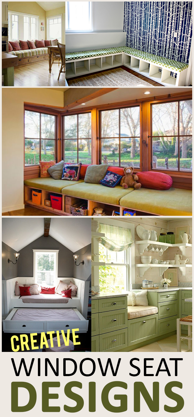 Creative Window Seat Ideas