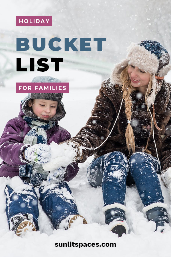 Holiday Bucket List Sunlit Spaces DIY Home Decor, Holiday, and More