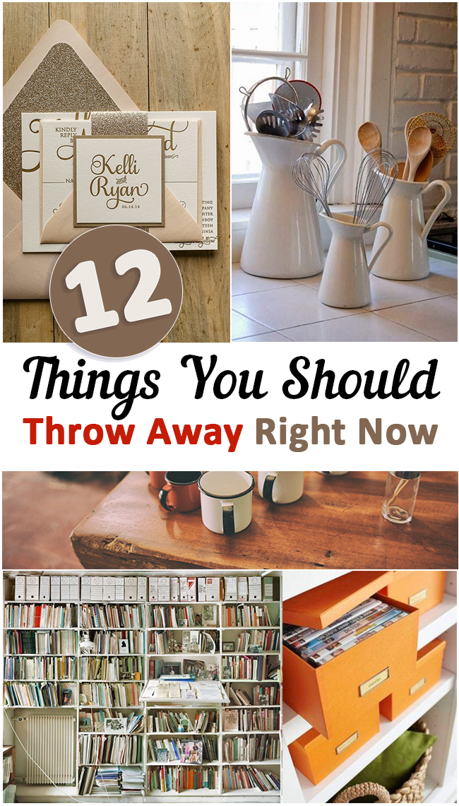 15 Things You Should Throw Away Right Now