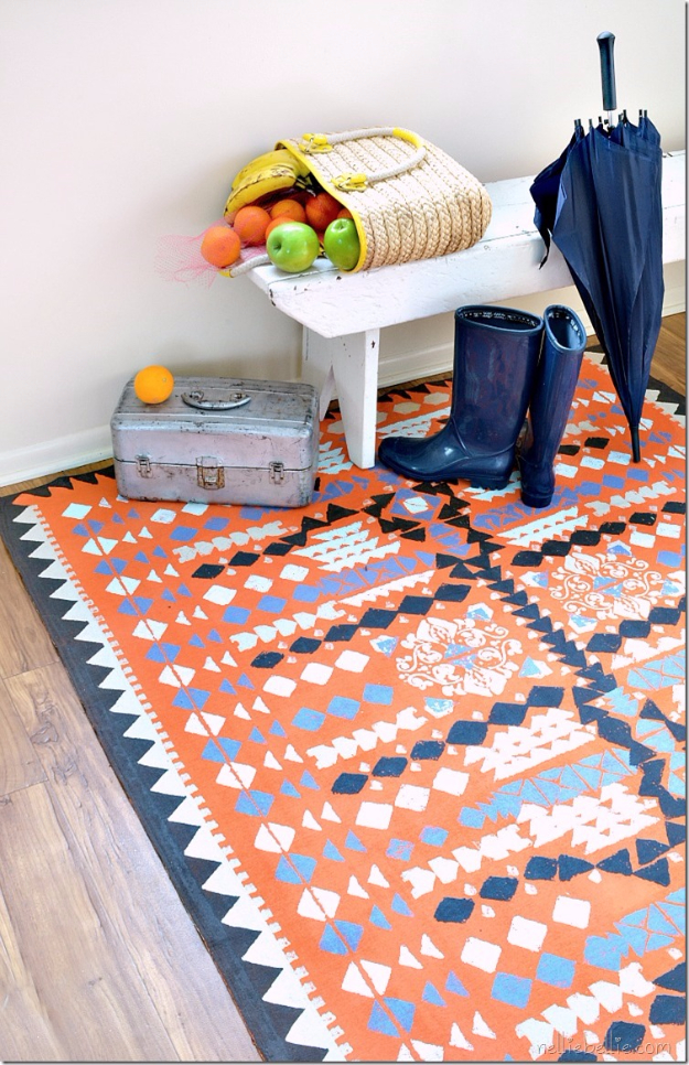 Warm Up Your Home With a DIY Rug Sunlit Spaces