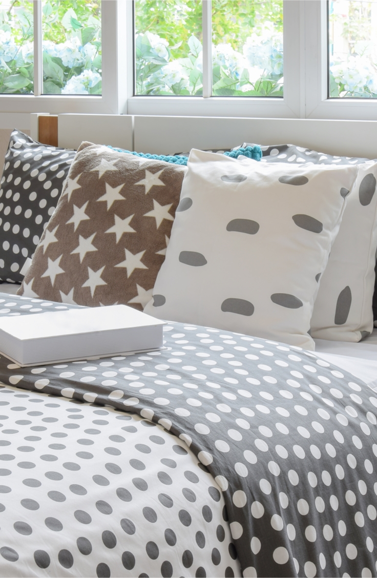 Polka Dot Decor Trend {Dot...Dot...Dot} Sunlit Spaces DIY Home
