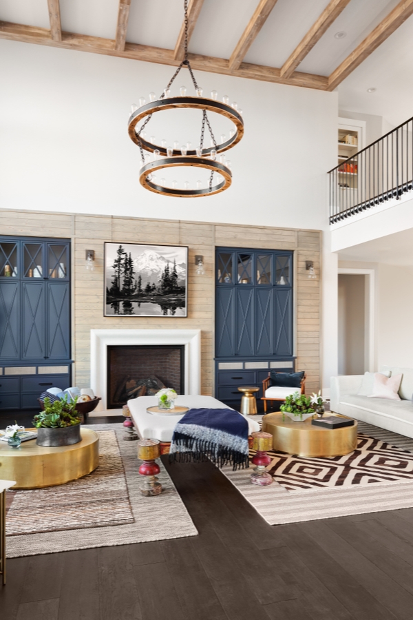 Modern Farmhouse Wall Decor Living Room Shelly Lighting