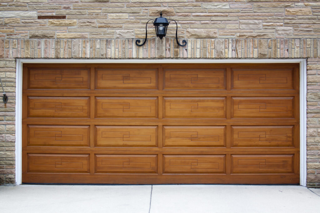 How to Update Your Garage Door With a Coat of Stain Sunlit Spaces