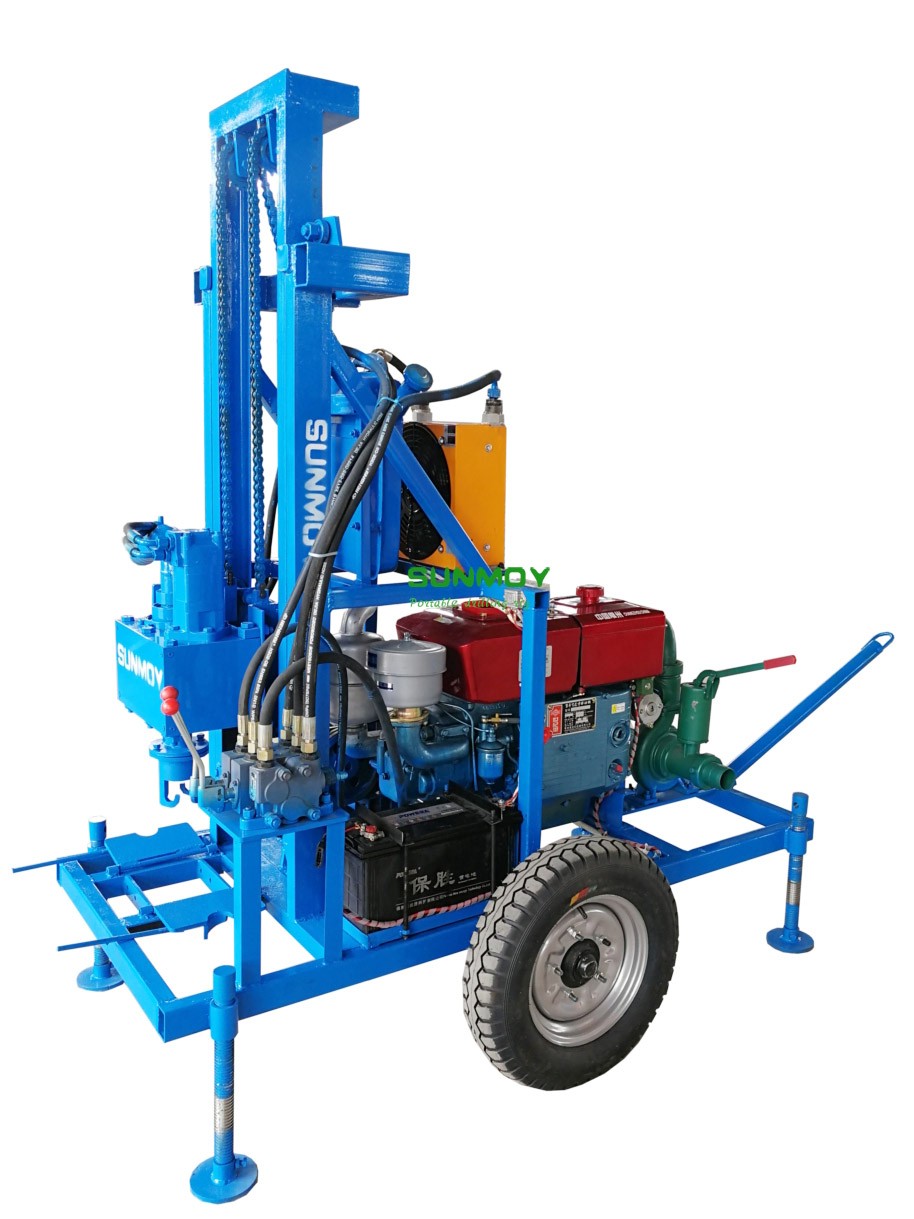 HF260D Diesel Engine Hydraulic Drilling Rig