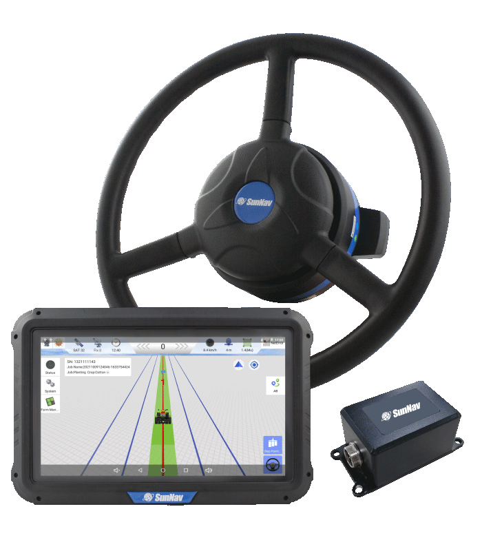 🚜AG300 auto steering for tractors - SunNav smart farm