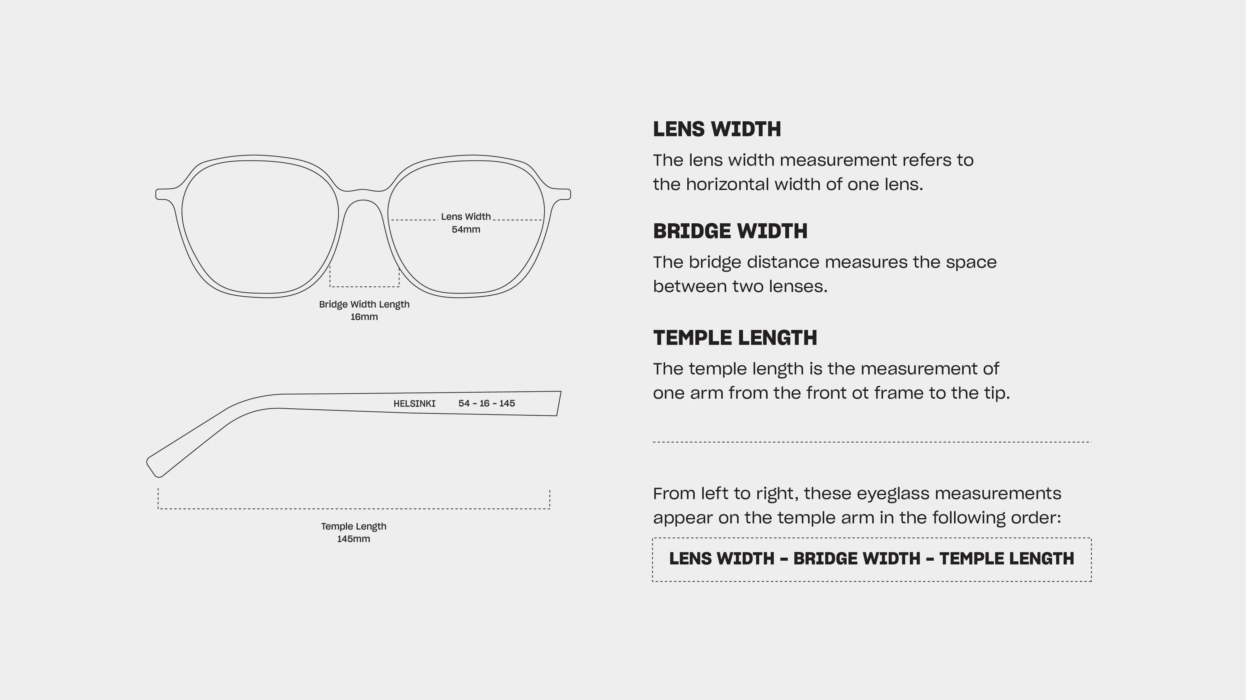 Lens Width Guide Sunnies Studios