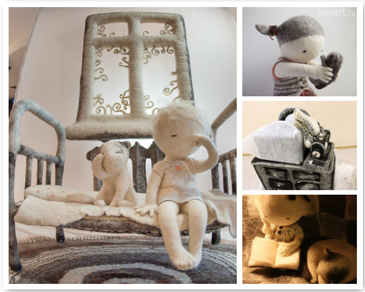 войлочные игрушки