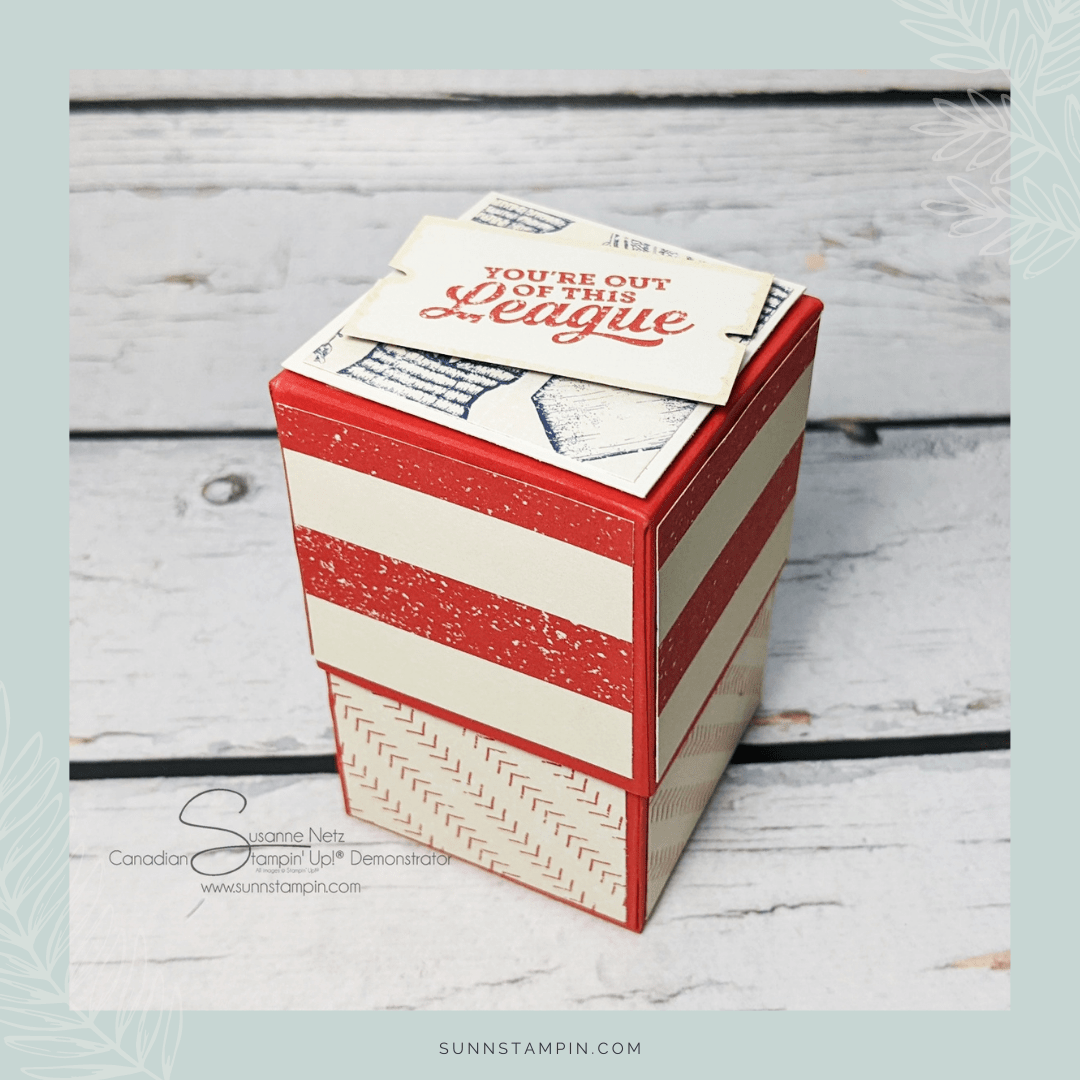 Fabricate Friday A Sports Fan Box SuNN Stampin'