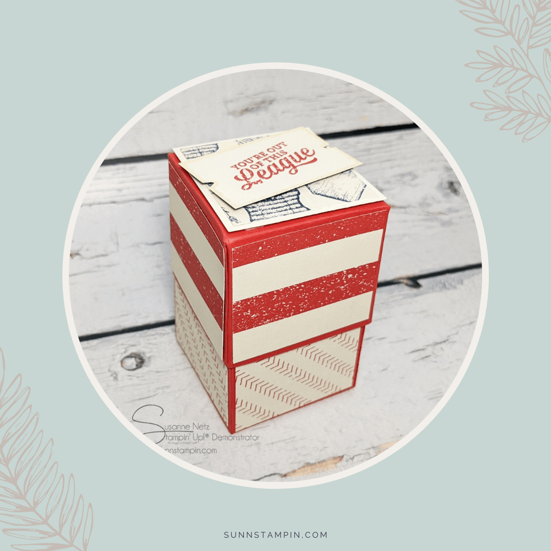 Fabricate Friday A Sports Fan Box SuNN Stampin'