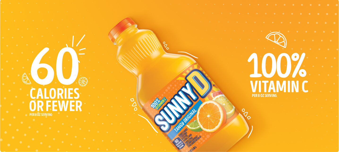 Sunny D Nutrition Label