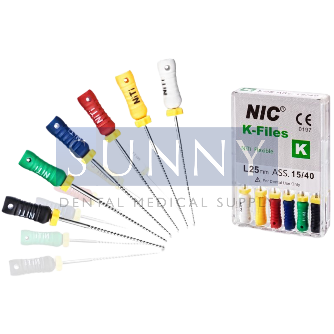 K Files NiTi 25mm Sunny Dental Medical Supply