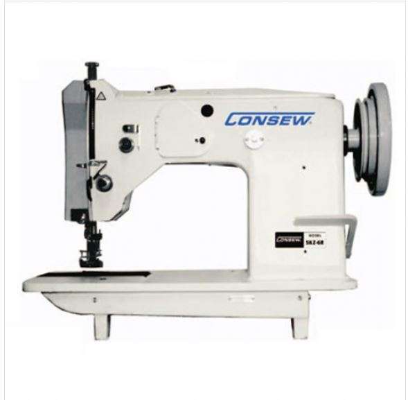 CONSEW SKZ6R3 Heavy Duty Single Needle Drop Feed ZigZag Lockstitch Machine Sunny Sewing Center