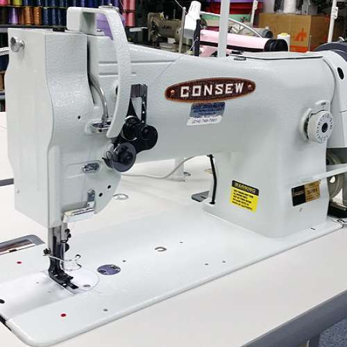 CONSEW 206RB-5 Walking Foot Leather and Upholstery Sewing Machine