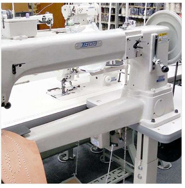 THOR GA441L25 25 Inch Long Cylinder Arm Walking Foot Sewing Machine for Thick Leather and