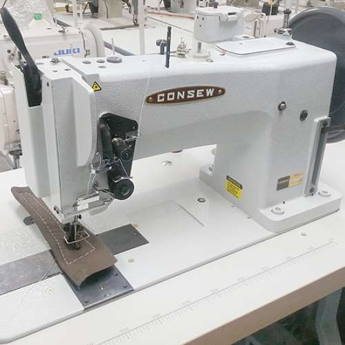 CONSEW 744R10 Extra Heavy Duty Single Needle Walking Foot Sewing