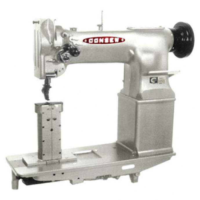 CONSEW 357R1 Double Needle Post Bed Lockstitch Sewing Machine Sunny