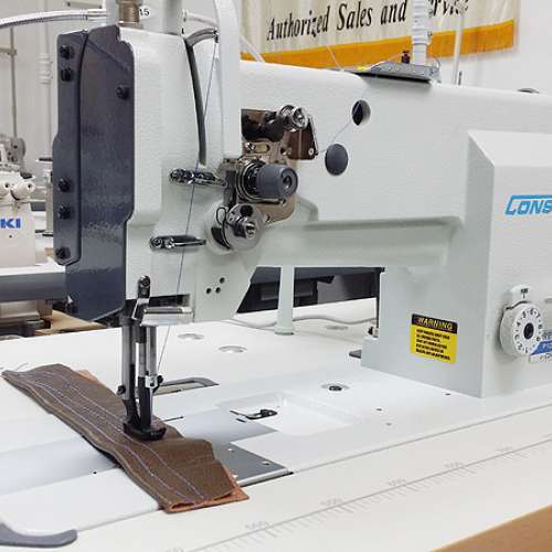 CONSEW P1255RB Walking Foot Upholstery Sewing Machine Top Load Bobbin