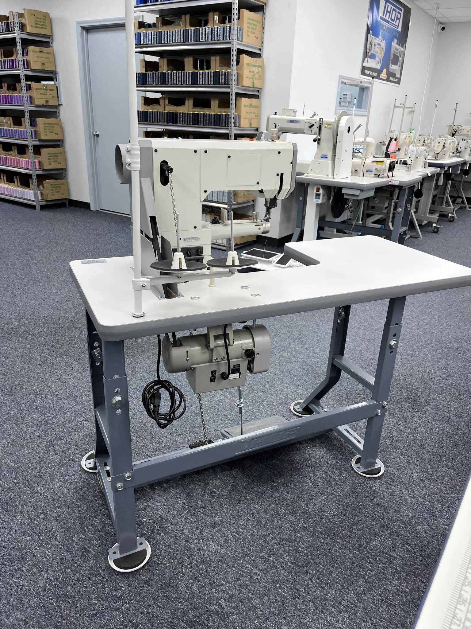 THOR GC335 Cylinder Arm Walking Foot Sewing Machine For Binding Sunny Sewing Center