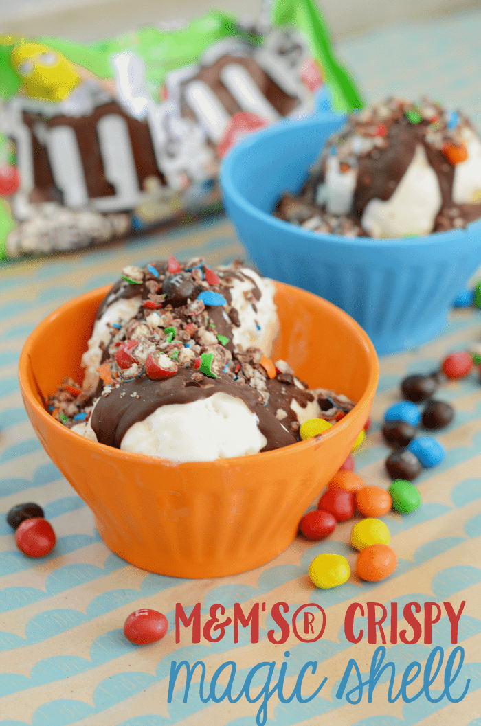 M&M's® Crispy Magic Shell Recipe