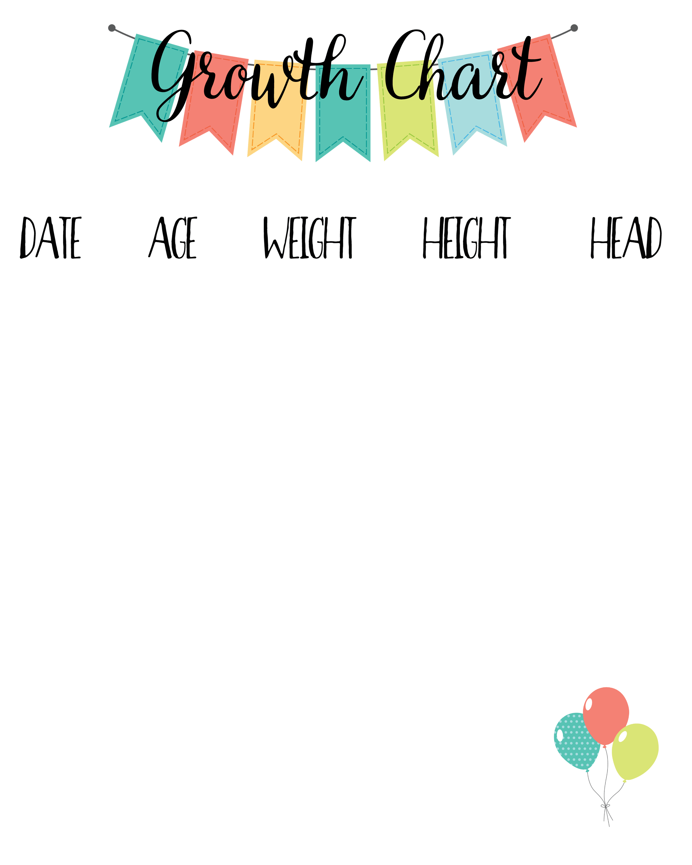 Free Baby Printables Track Milestones