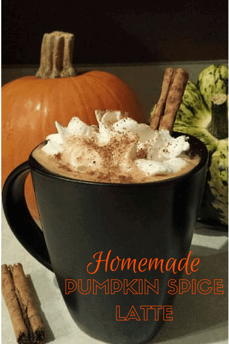 Homemade Pumpkin Spice Latte
