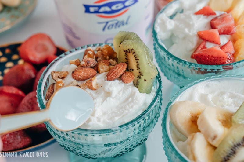 FAGE Yogurt Bar Fruit and Nut Yogurt Recipe Ideas » Sunny Sweet Days