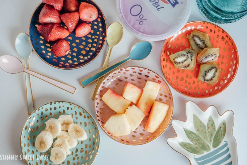 FAGE Yogurt Bar Fruit and Nut Yogurt Recipe Ideas » Sunny Sweet Days