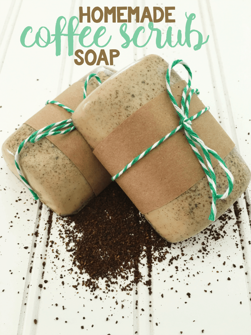 Homemade Coffee Scrub Soap » Sunny Sweet Days