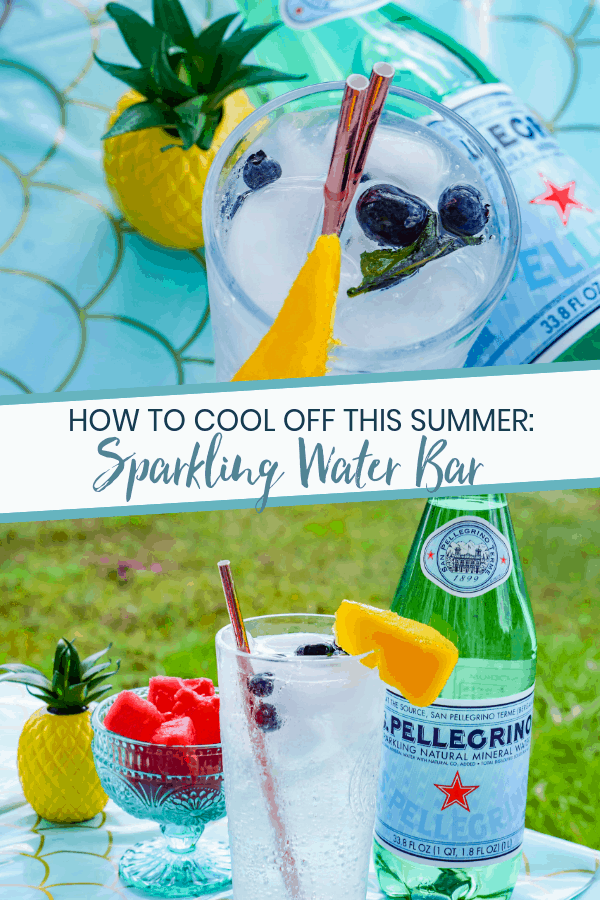 How to Create a Sparkling Water Fruit Bar Infused Water Recipes