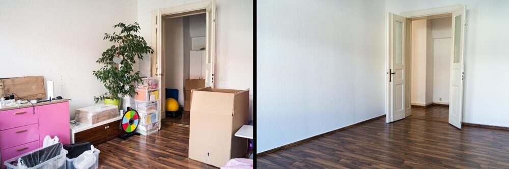 Rental Property Cleanup Sunny Trash Hauling Rental