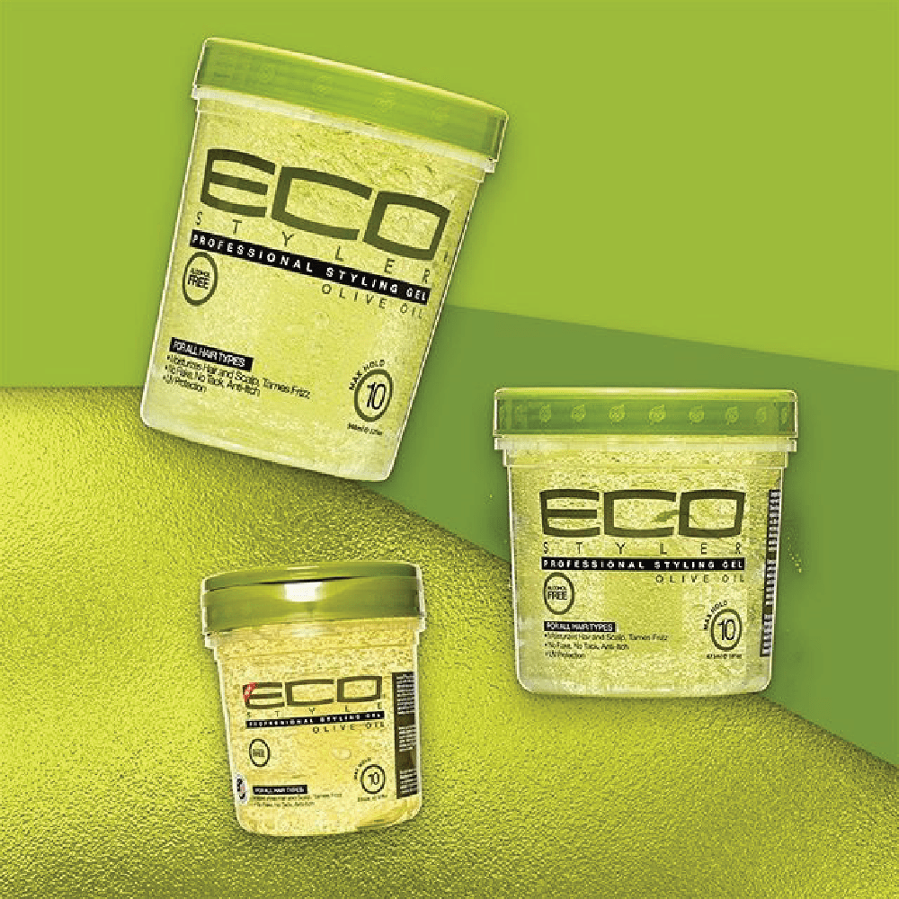 Eco Styler Hair Products Maximum Hold, Nonflaking Hair Gel