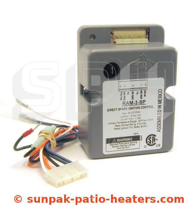 Outdoor Heating Patio Heater Replacement Parts RAM3 Ignition Module