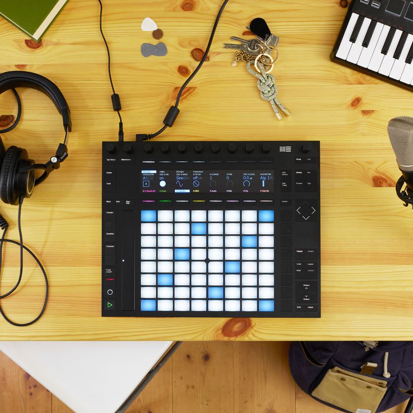 ABLETON PUSH 2 と NI MASCHINE CS blog.